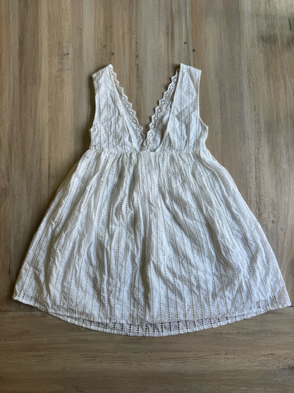 NWT Princess Polly White Laney Mini Dress US 2 - Picture 5 of 6